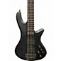 Used Schecter STUDIO 8 SEE THRU BLACK SATIN Electric Bass Guitar