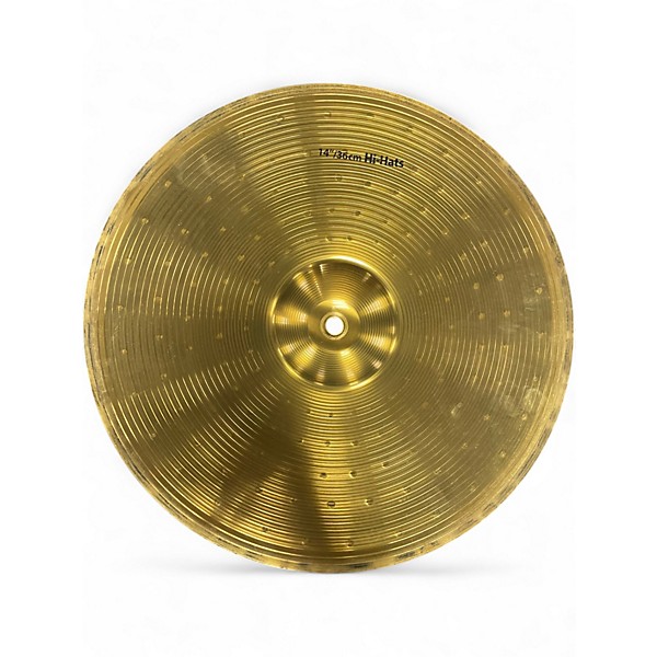 Used Solar by Sabian 14in 14 INCH HI HATS Cymbal