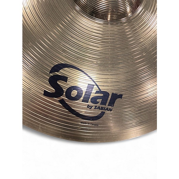 Used Solar by Sabian 20in RIDE Cymbal