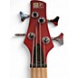 Used 2024 Ibanez SRMD200 Candy Apple Red MATTE Electric Bass Guitar