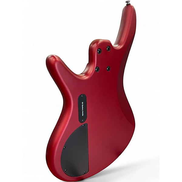 Used 2024 Ibanez SRMD200 Candy Apple Red MATTE Electric Bass Guitar