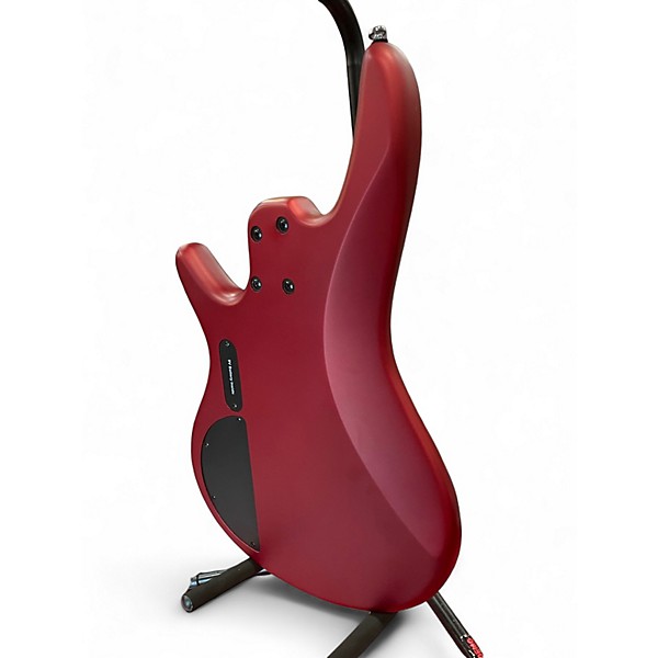 Used 2024 Ibanez SRMD200 Candy Apple Red MATTE Electric Bass Guitar