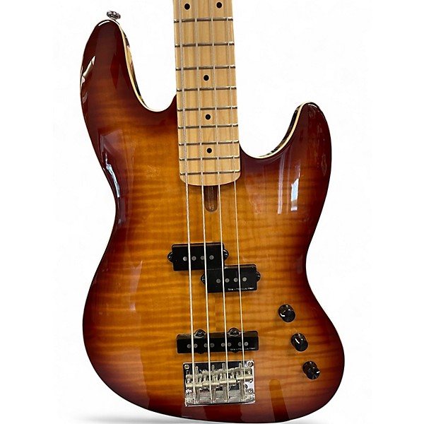 Used Sire U5 2 Tone Sunburst Electric Bass Guitar