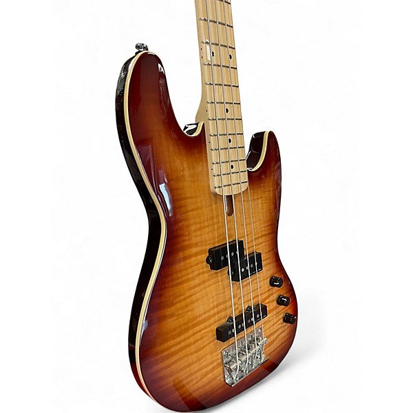 Used Sire U5 2 Tone Sunburst Electric Bass Guitar