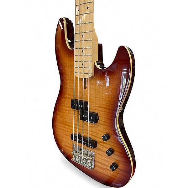 Used Sire U5 2 Tone Sunburst Electric Bass Guitar