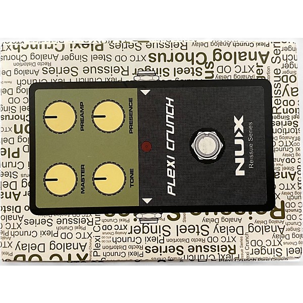 Used NUX plexi crunch Effect Pedal