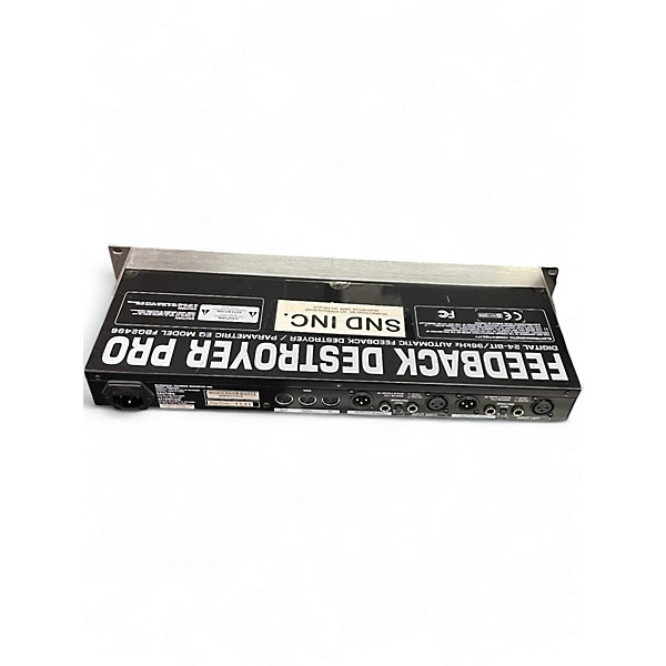 Used Behringer Feedback Destroyer Pro DSP1124P Feedback Suppressor