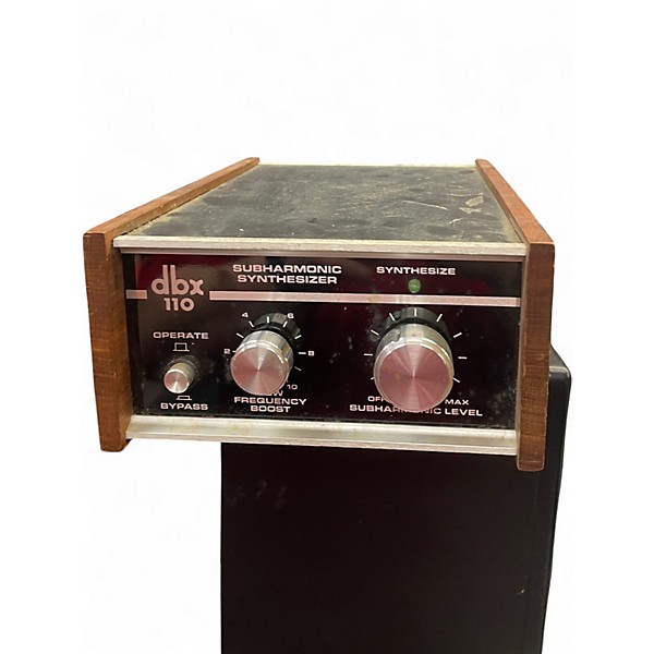 Used dbx model 110 subharmonic synthesizer Synthesizer