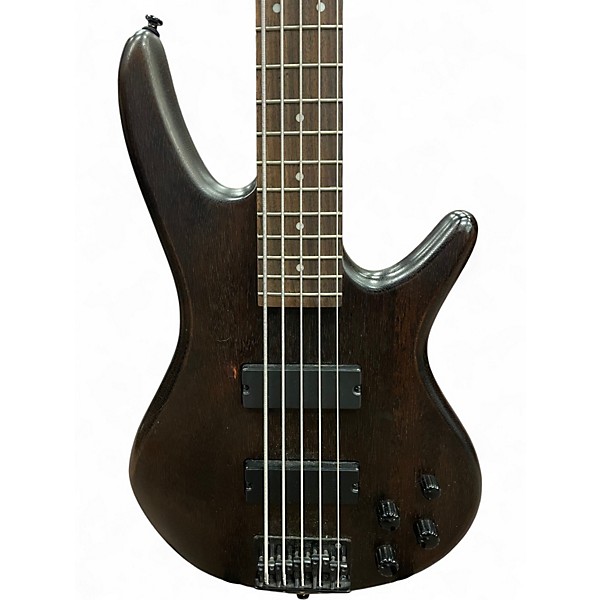 Used Ibanez GSR205B 5 String Walnut Electric Bass Guitar