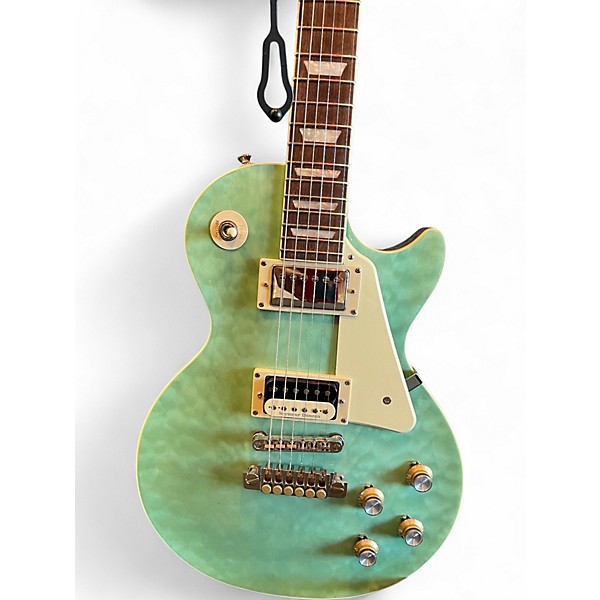 Used Epiphone Les Paul Standard Ocean Turquoise Solid Body Electric Guitar