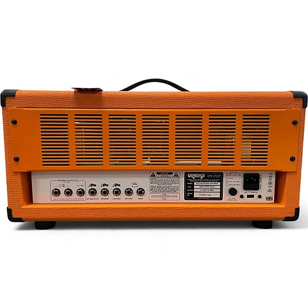 Used Orange Amplifiers Rockerverb 50H` Tube Guitar Amp Head