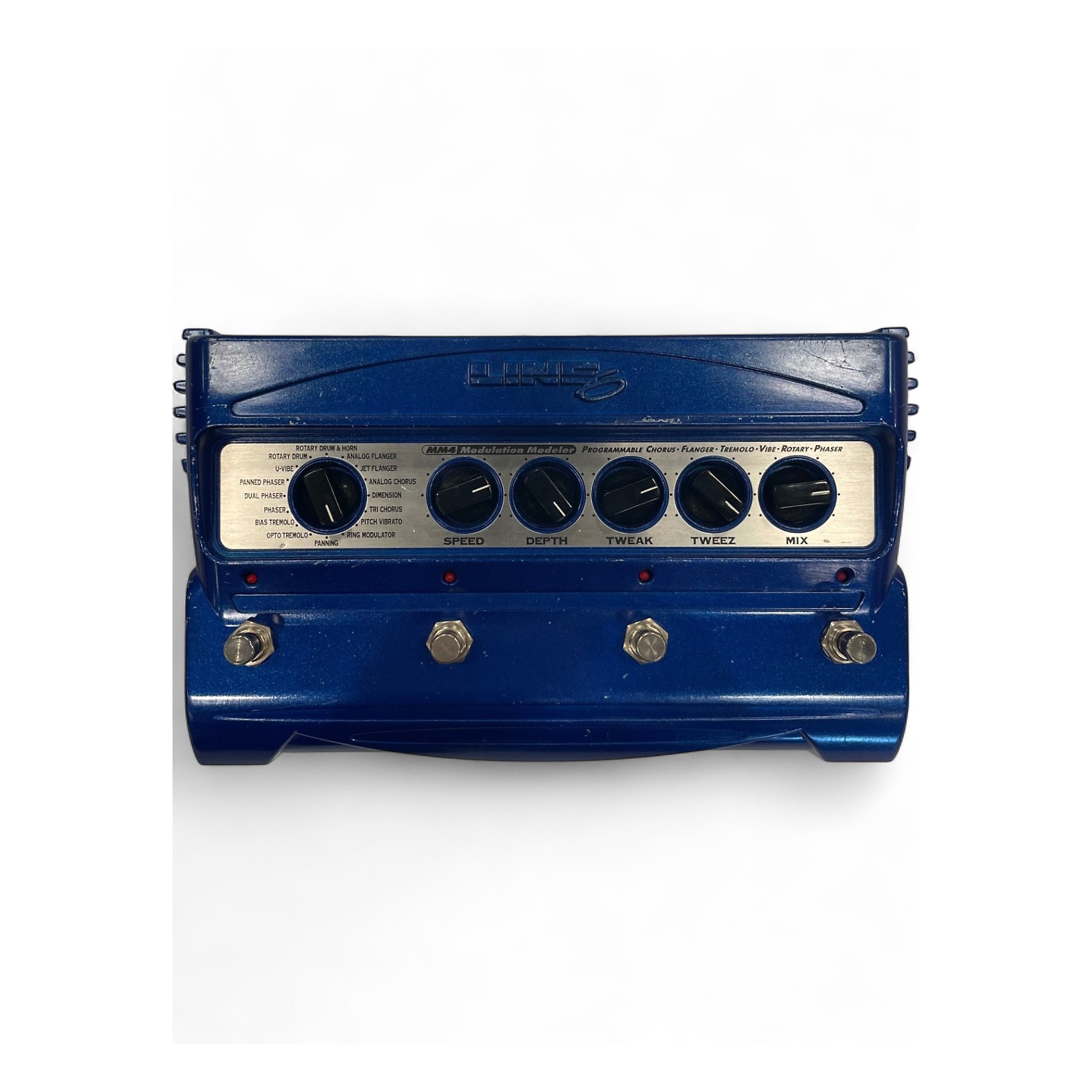 Used Line 6 MM4 Modulation Modeler Effect Pedal | Guitar Center
