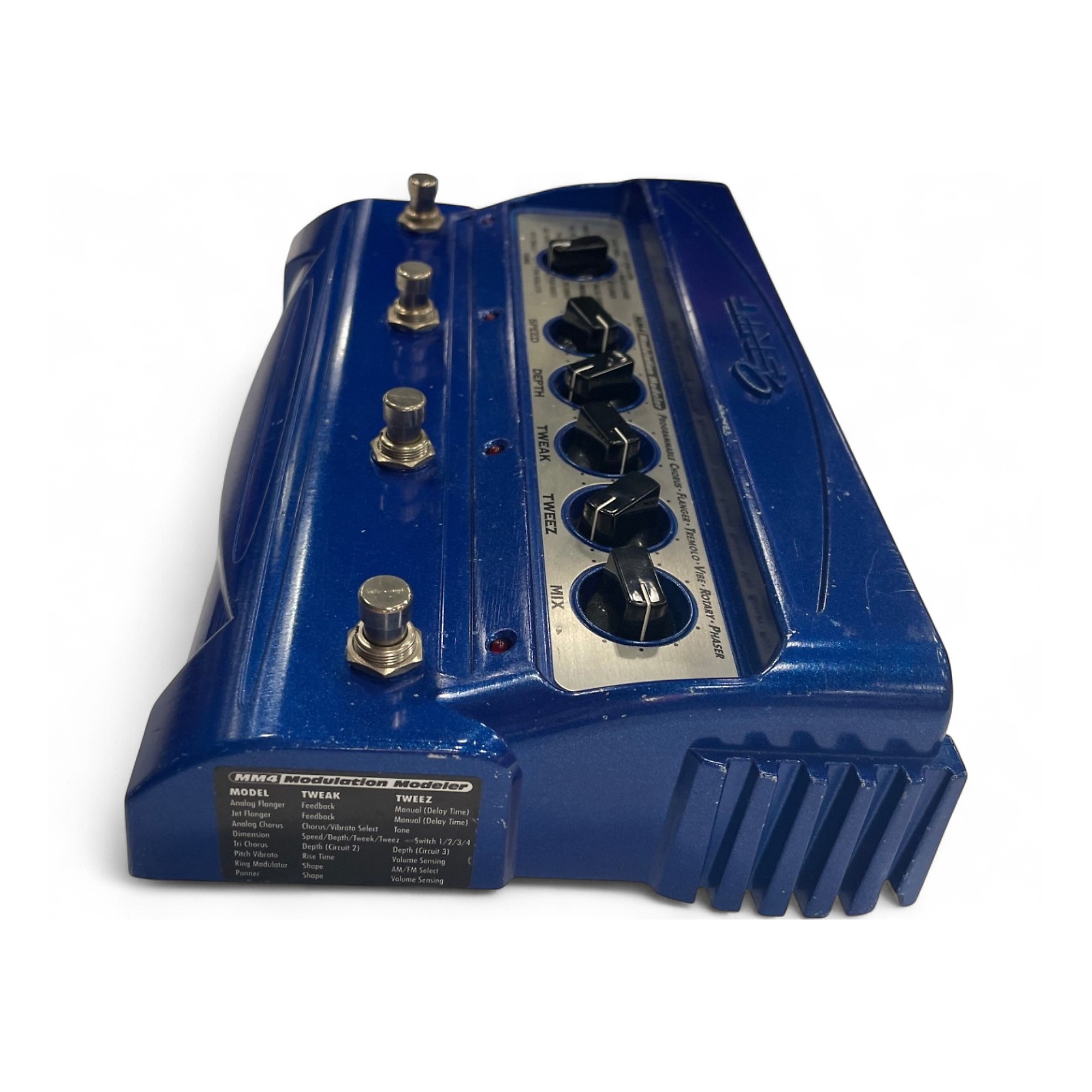 Used Line 6 MM4 Modulation Modeler Effect Pedal | Guitar Center