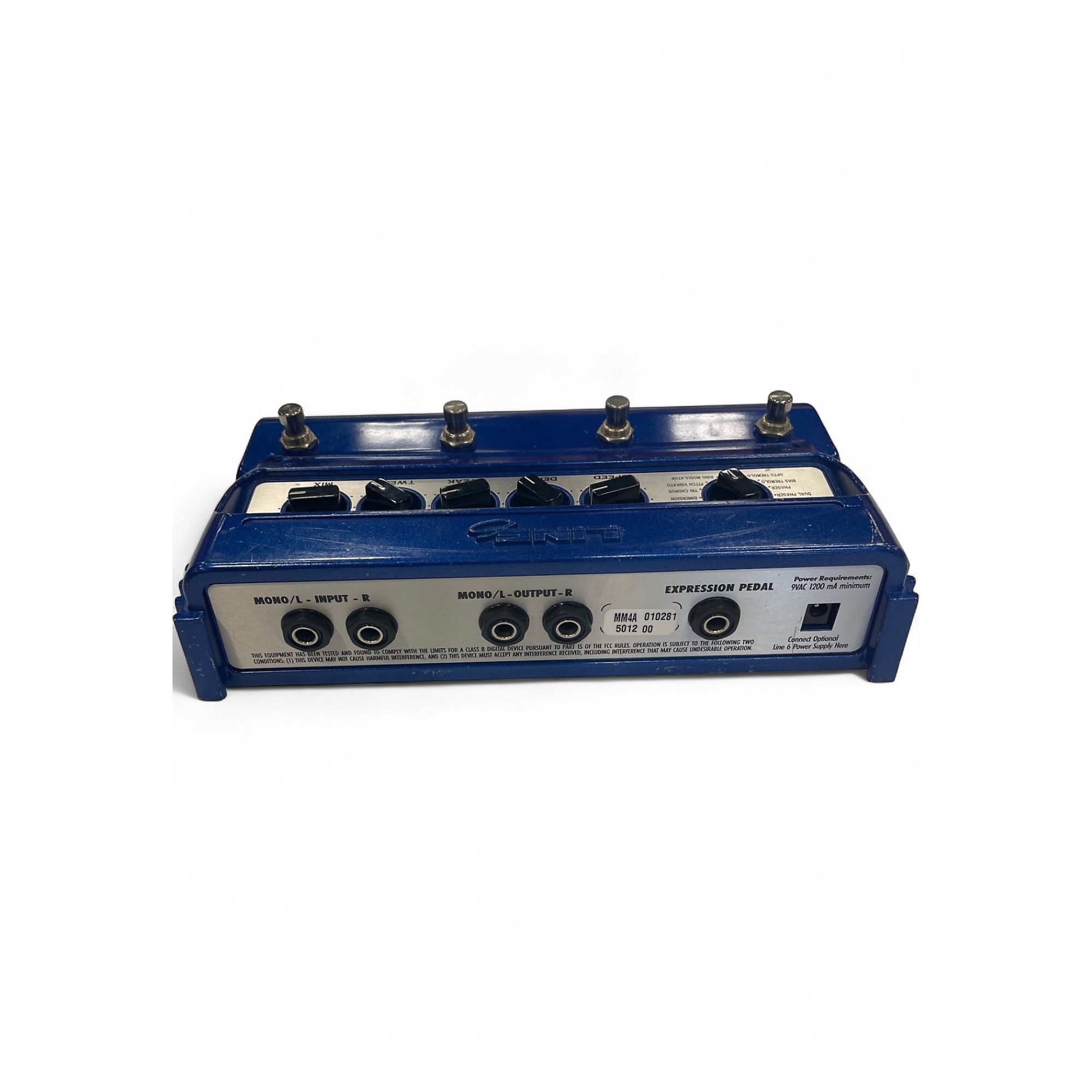Used Line 6 MM4 Modulation Modeler Effect Pedal | Guitar Center