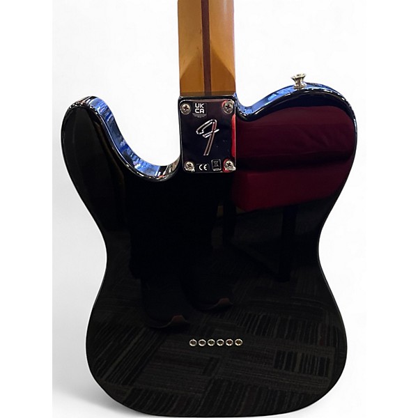Used Fender Player II Telecaster Black Solid Body Electric Guitar