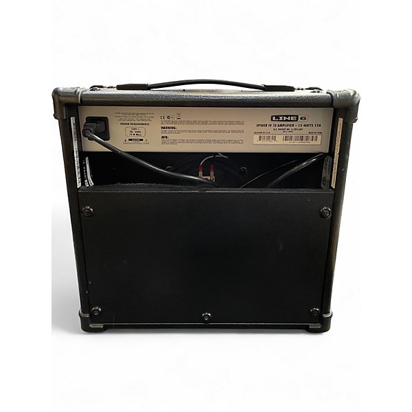 Used Line 6 Spider IV 15W 1X8 Guitar Combo Amp