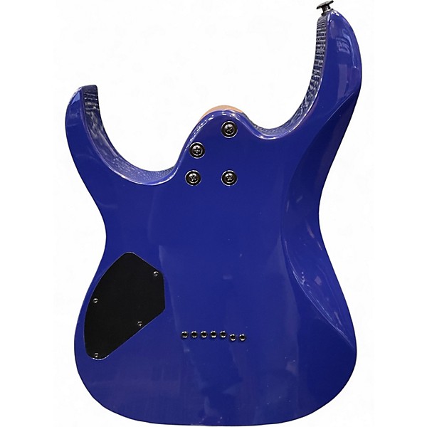 Used Ibanez GIO GRG7221QA7 TRANSPARENT BLUE BURST Solid Body Electric Guitar