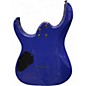 Used Ibanez GIO GRG7221QA7 TRANSPARENT BLUE BURST Solid Body Electric Guitar