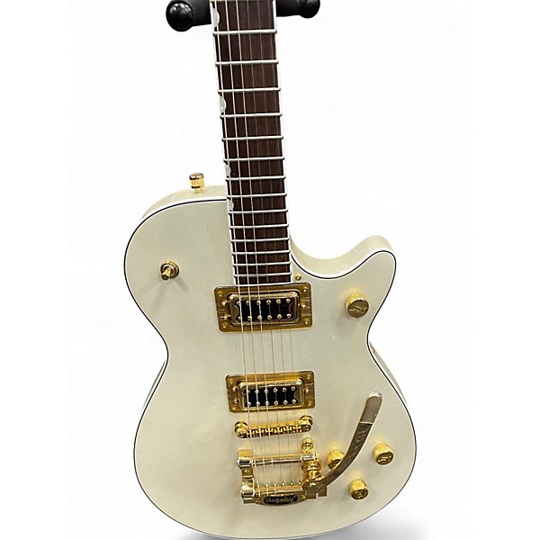 Used Gretsch Guitars G5237TG Vintage White Solid Body Electric Guitar