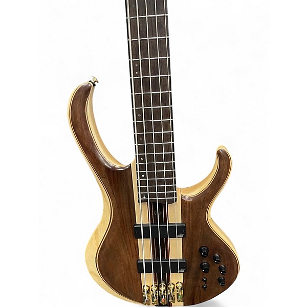Used Ibanez BTB1835 Natural Electric Bass Guitar
