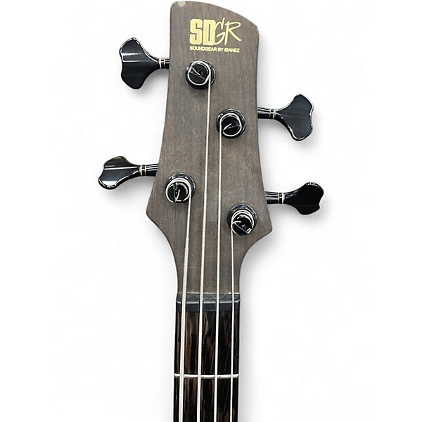 Used Ibanez SR1350B Dual Mocha Burst Flat Electric Bass Guitar