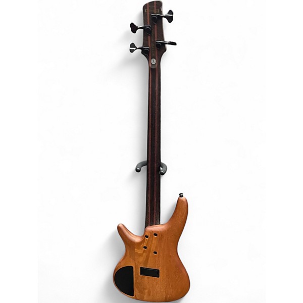 Used Ibanez SR1350B Dual Mocha Burst Flat Electric Bass Guitar
