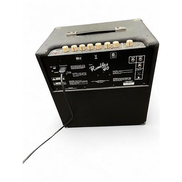 Used Fender Rumble V3 40W 1x10 Bass Combo Amp
