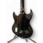 Used Silvertone Paul Stanley Sovereign Black Solid Body Electric Guitar