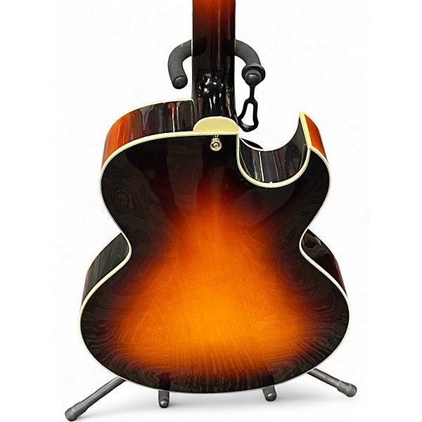 Used Eastman AR371CE2-SB Sunburst Solid Body Electric Guitar