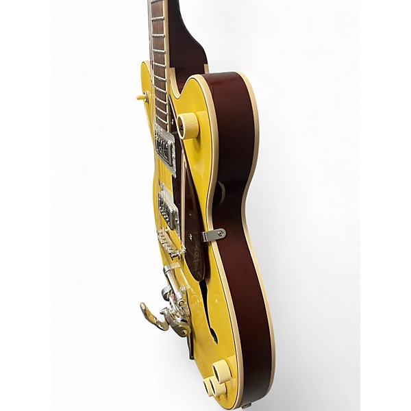 Used Gretsch Guitars G2604T Streamliner Rally II Bamboo Yellow Hollow Body Electric Guitar