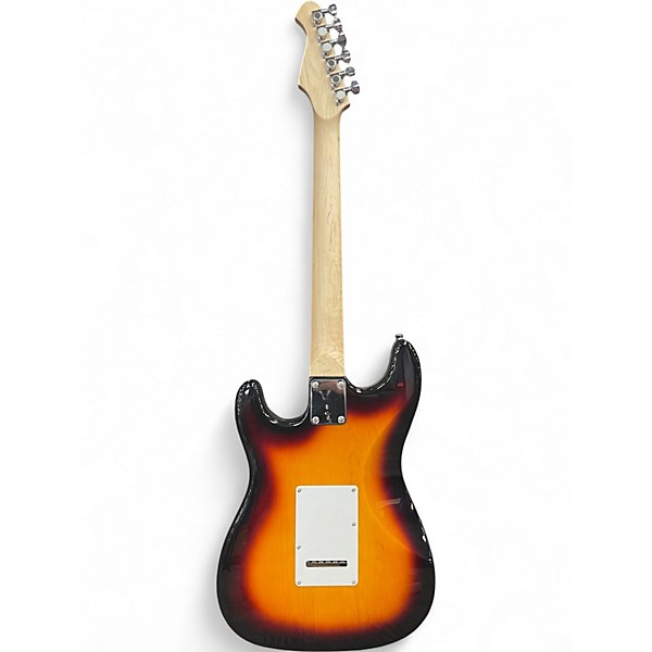 Used Ariana S-Style Sunburst Solid Body Electric Guitar