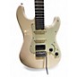 Used Schecter Guitar Research diamond series nick Johnson Classic White Solid Body Electric Guitar