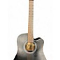 Used Janerock JR12CE Black 12 String Acoustic Electric Guitar
