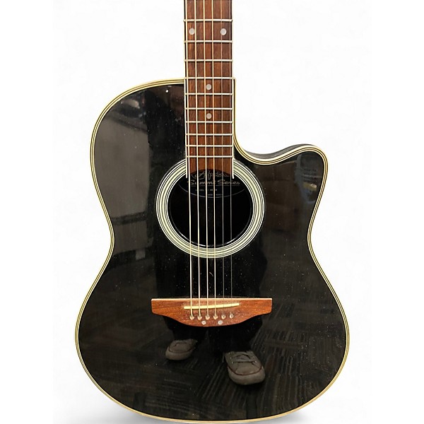 Used Applause AE-28 BLACK Acoustic Electric Guitar