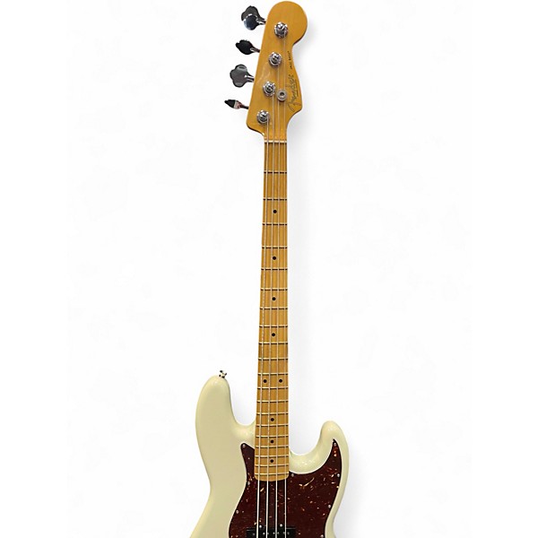 Used Fender American Professional II Jazz Bass White Electric Bass Guitar