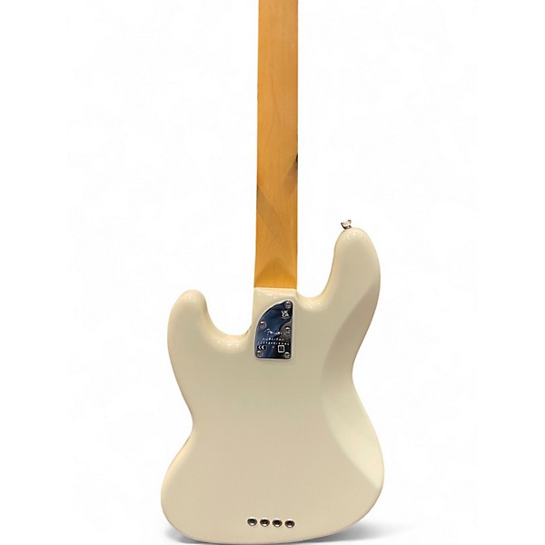 Used Fender American Professional II Jazz Bass White Electric Bass Guitar