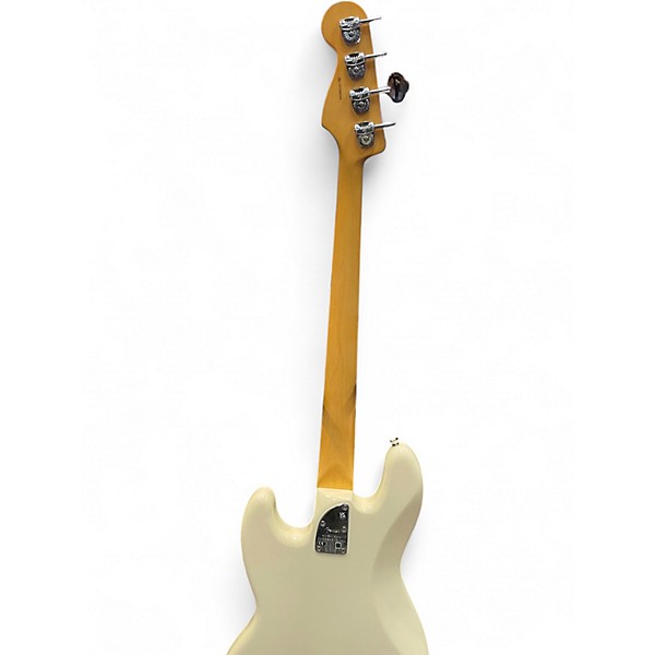 Used Fender American Professional II Jazz Bass White Electric Bass Guitar