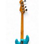 Used Fender American Professional II Precision Bass Miami Blue Electric Bass Guitar