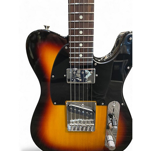 Used Fender Junior Collection Telecaster 3 Tone Sunburst Solid Body Electric Guitar