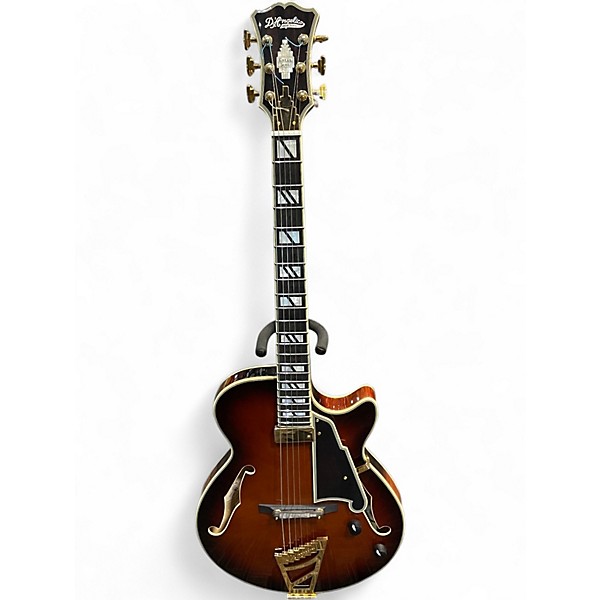 Used D'Angelico Excel SS 3 Tone Sunburst Hollow Body Electric Guitar