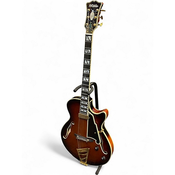 Used D'Angelico Excel SS 3 Tone Sunburst Hollow Body Electric Guitar