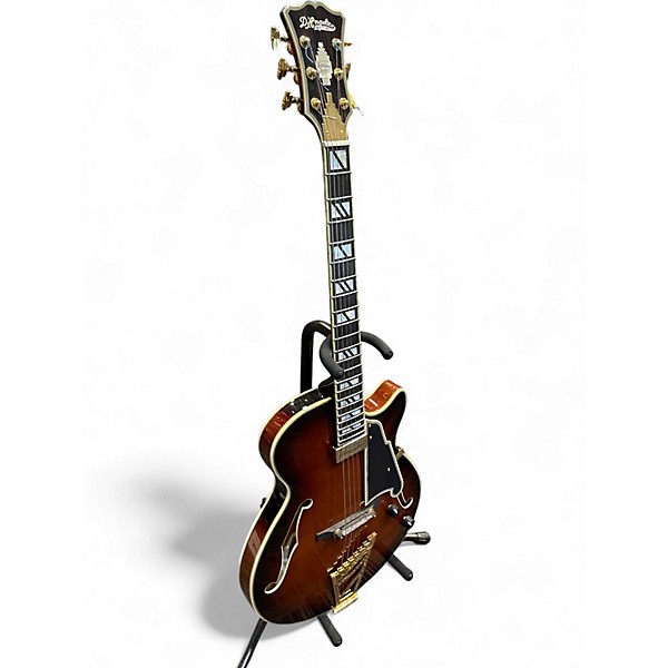 Used D'Angelico Excel SS 3 Tone Sunburst Hollow Body Electric Guitar