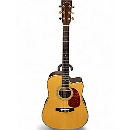 Used Zager ZAD900CE Natural Acoustic Electric Guitar