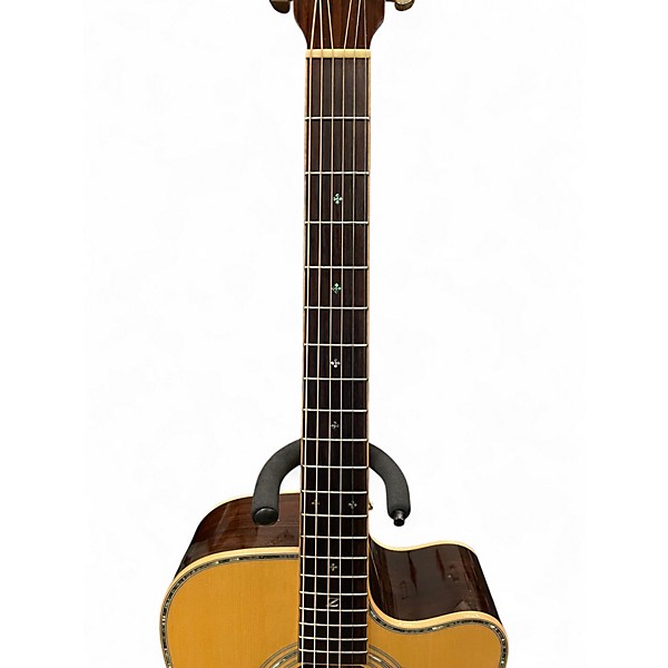 Used Zager ZAD900CE Natural Acoustic Electric Guitar
