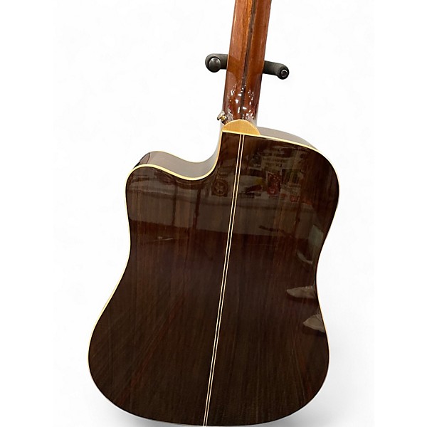 Used Zager ZAD900CE Natural Acoustic Electric Guitar