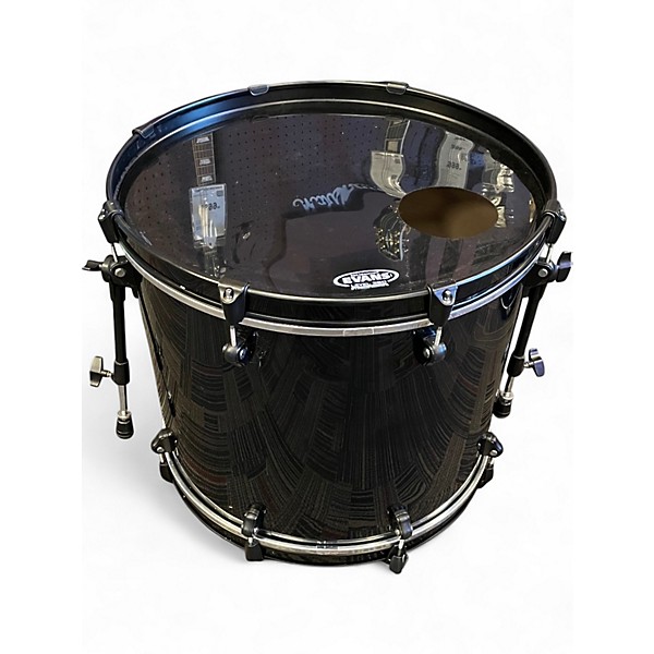 Used ddrum 4 Piece Journeyman Player Black Drum Kit