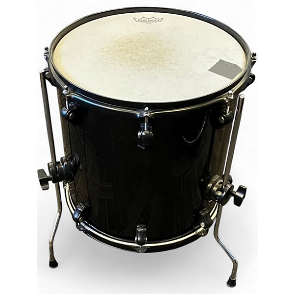 Used ddrum 4 Piece Journeyman Player Black Drum Kit