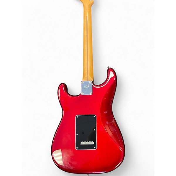 Used Fender Player II Stratocaster LTD HSS Candy Red Burst Solid Body Electric Guitar