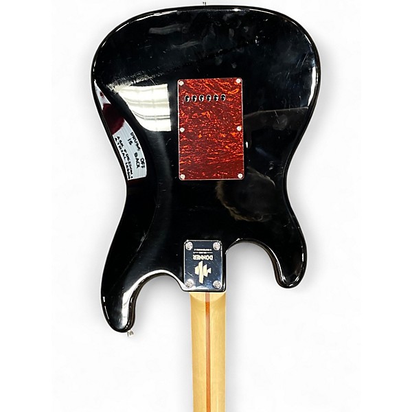 Used Donner DESIGNER SERIES Black Solid Body Electric Guitar