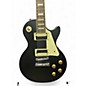 Used Epiphone Les Paul Classic Black and White Solid Body Electric Guitar